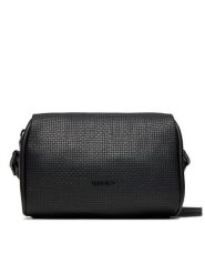 Calvin Klein Torebka K60K612334 Czarny. Czarne listonoszki Calvin Klein, bez wzorów, ze skóry, bez dodatków. Za 329.99 zł.