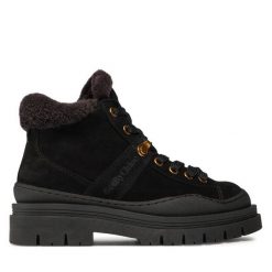 Botki See By Chloé. Czarne botki See By Chloé, bez wzorów, bez obcasa, na płaskiej podeszwie, bez zapięcia. Za 2,339.00 zł.