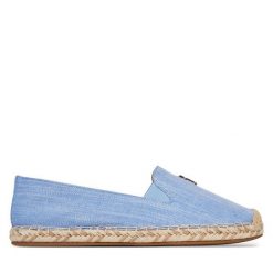 Espadryle Tommy Hilfiger. Niebieskie espadryle Tommy Hilfiger, bez wzorów, bez obcasa. Za 199.99 zł.