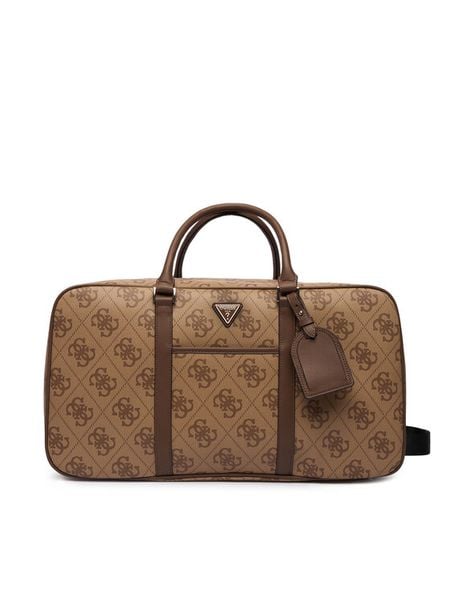 Guess Torba weekendowa TWOB86 88930 Brązowy. Brązowe torby podróżne Guess, z aplikacjami, ze skóry. Za 652.99 zł.