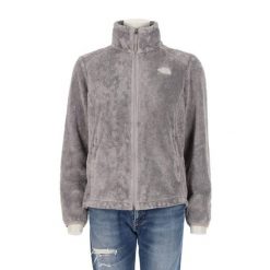 Kurtka damska z polaru Osito TNF. Szare kurtki The North Face, l, bez wzorów, z polaru, sportowe, bez kaptura. Za 212.96 zł.