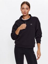 Vans Bluza Leighton Mock Neck Fleece VN000A5V Czarny Regular Fit. Czarne bluzy Vans, s, bez wzorów, z syntetyku, bez kaptura. Za 179.99 zł.