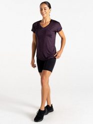 Dare 2b Koszulka sportowa "Vigilant Tee" w kolorze fioletowym rozmiar: 36. Różowe t-shirty sportowe Dare 2b, bez wzorów, z materiału, bez ramiączek, outdoorowe. Za 70.57 zł.