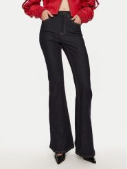 Gestuz Jeansy Nathalie 10909482 Granatowy Flare Fit. Niebieskie jeansy Gestuz, bez wzorów, z bawełny. Za 319.99 zł.