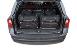 Torby Do Bagażnika Volvo V70 2007-2016 5Szt Kjust. Czarne torby podróżne KJUST, bez wzorów, z kauczuku. Za 1,562.00 zł.