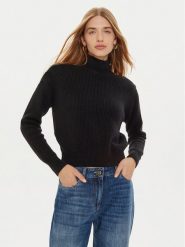 Guess Golf Zylee W4BR39 Z2WX0 Czarny Regular Fit. Czarne swetry Guess, s, z aplikacjami, z syntetyku, bez ramiączek. Za 219.99 zł.