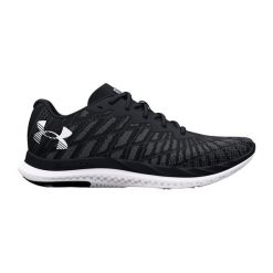 Buty do biegania Under Armour Charged Breeze 2 czarne. Białe buty do biegania Under Armour, bez wzorów, z syntetyku, bez zapięcia, do biegania. Za 382.45 zł.