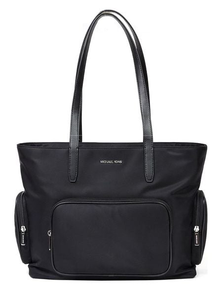 Michael Kors Shopper bag w kolorze czarnym - 43 x 30 x 13 cm rozmiar: onesize. Czarne shopper bag Michael Kors, bez wzorów, z materiału, na ramię, bez dodatków. Za 1,003.18 zł.