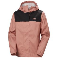 Damska kurtka wodoodporna Helly Hansen Vancouver. Czerwone kurtki Helly Hansen, bez wzorów, bez kaptura. Za 549.50 zł.