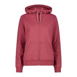 Bluza damska z kapturem CMP. Czerwone bluzy CMP, bez wzorów, bez ramiączek, z kapturem. Za 308.00 zł.