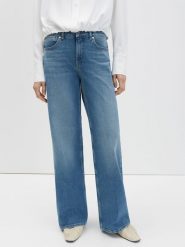 Someday Dżinsy - Wide Leg fit - w kolorze niebieskim rozmiar: 40. Niebieskie jeansy someday., bez wzorów. Za 217.23 zł.