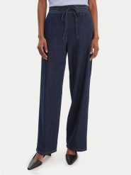Marella Jeansy Fingere 2615181091 Granatowy Wide Leg. Niebieskie jeansy Marella, bez wzorów, z bawełny. Za 479.99 zł.