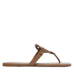 Japonki Tory Burch. Brązowe japonki Tory Burch, bez wzorów. Za 1,119.00 zł.