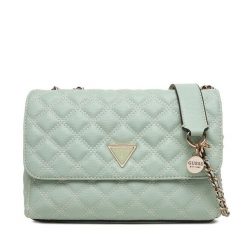 Torebka Guess. Zielone torebki klasyczne Guess, z aplikacjami, klasyczne, bez dodatków. Za 589.99 zł.