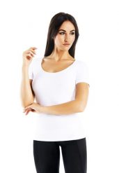 T-shirt damski bawełniany Teyli Solky. Czarne t-shirty sportowe Teyli, uniwersalny, bez wzorów, z bawełny, bez ramiączek, do biegania. Za 99.95 zł.