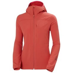 Damski polar Helly Hansen Aurora Shield. Czerwone bluzy z polaru Helly Hansen, na jesień, bez wzorów, z polaru. Za 723.50 zł.
