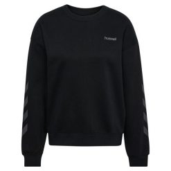 Bluza damska Hummel Keeper Chevron. Czarne bluzy Hummel, xl, bez wzorów, z bawełny, bez ramiączek, bez kaptura. Za 249.85 zł.