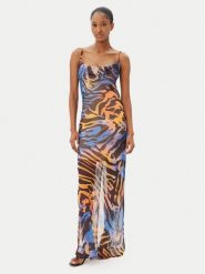 One Teaspoon Sukienka letnia Jagger 27066 Kolorowy Relaxed Fit. Sukienki One Teaspoon, m, bez wzorów, z syntetyku, bez kołnierzyka, bez ramiączek. Za 549.99 zł.