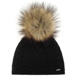 Czapka Eisbar Nelia Lux MÜ. Czarne czapki zimowe Eisbär, bez wzorów. Za 299.90 zł.