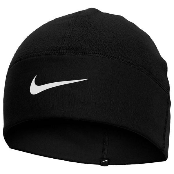 Czapka dla dorosłych Therma-Fit Fleece Beanie. Czarne czapki zimowe Nike, bez wzorów, z poliesteru. Za 139.99 zł.