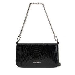 Torebka MICHAEL Michael Kors. Czarne listonoszki MICHAEL Michael Kors, bez wzorów, bez dodatków. Za 699.99 zł.