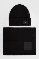 Komplet damski szal + czapka z wełną LIU JO. Szaliki i kominy Liu Jo, bez wzorów, z wełny. Za 399.00 zł.