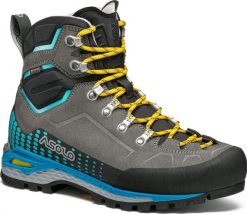 Buty trekkingowe Asolo Freney Evo LTH GV Szare/Niebieskie. Niebieskie buty trekkingowe Asolo, z gore-texu, bez zapięcia. Za 1,451.85 zł.