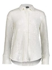 Gina Tricot Koszula w kolorze kremowym rozmiar: M. Brązowe koszule Gina Tricot, m, bez wzorów, bez kołnierzyka, bez ramiączek. Za 52.92 zł.