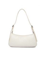 Calvin Klein Torebka Emblem Aop Small Shoulder Bag LV04F3324G Écru. Torebki klasyczne Calvin Klein, bez wzorów, ze skóry, bez dodatków. Za 449.99 zł.