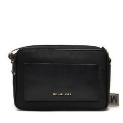 Torebka MICHAEL Michael Kors. Czarne listonoszki MICHAEL Michael Kors, bez wzorów, bez dodatków. Za 543.99 zł.