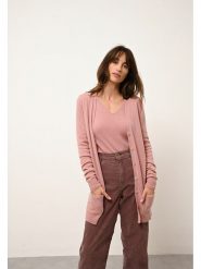 Just Cashmere Kaszmirowy kardigan "Chelsea" w kolorze jasnoróżowym rozmiar: M. Różowe swetry Just Cashmere, m, bez wzorów, z kaszmiru, bez ramiączek. Za 402.20 zł.