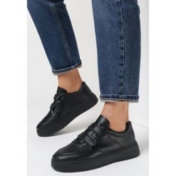 Czarne Sneakersy na Rzepy Strerrivin. Czarne buty sportowe lifestyle Born2be, bez wzorów, z dresówki, sportowe, bez zapięcia. W wyprzedaży za 97.49 zł.