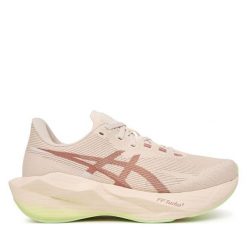Buty do biegania Asics. Brązowe buty do biegania ASICS, bez wzorów, bez zapięcia, do biegania. Za 709.99 zł.