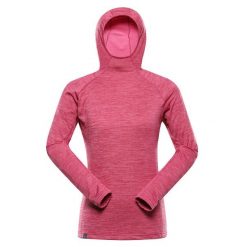 Damski jersey Alpine Pro Rolta. Czerwone bielizna termoaktywna damska Alpine Pro, bez wzorów, z jersey, bez ramiączek, rowerowe. Za 286.90 zł.