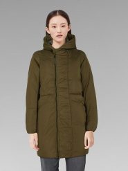 G-Star Płaszcz pikowany w kolorze khaki rozmiar: M. Brązowe płaszcze G-Star, m, bez wzorów, z materiału, retro, bez kaptura. Za 294.97 zł.