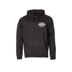 Bluza z kapturem Kwon Professional Boxing. Czarne bluzy KWON, bez wzorów, z kapturem, na fitness i siłownię. Za 275.50 zł.