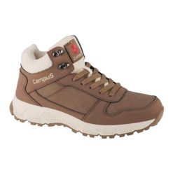 Buty Zimowe Damskie Rosa. Brązowe buty trekkingowe Campus, na zimę, z gumy, bez zapięcia. Za 356.99 zł.