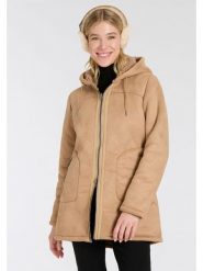 G.I.G.A. DX by KILLTEC Dwustronna parka w kolorze beżowym rozmiar: 48. Brązowe płaszcze G.I.G.A. DX by KILLTEC, bez wzorów, z polaru, bez kaptura. Za 260.99 zł.