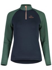 Maloja Bluza polarowa "NaspaeM" w kolorze granatowym rozmiar: M. Niebieskie bluzy bez kaptura Maloja, m, bez wzorów, z polaru, bez kaptura. Za 255.94 zł.