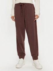 EA7 Emporio Armani Spodnie dresowe 7W000008 AF10195 UA006 Brązowy Loose Fit. Brązowe spodnie dresowe EA7 Emporio Armani, bez wzorów, z bawełny. Za 269.99 zł.