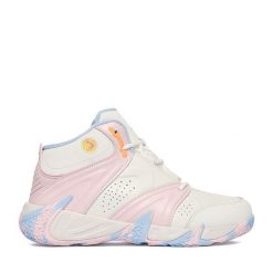 Buty do koszykówki SHAQ. Białe buty treningowe Shaq, bez wzorów, bez zapięcia, do koszykówki. Za 269.99 zł.