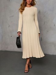 LA Angels Sukienka w kolorze kremowym rozmiar: L. Brązowe sukienki LA Angels, l, bez wzorów, bez kołnierzyka, bez ramiączek, maxi. Za 195.99 zł.