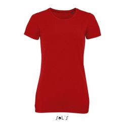 Koszulka damska Sol's Millenium. Czerwone t-shirty sportowe SOL'S, s, bez wzorów, bez ramiączek. Za 127.00 zł.