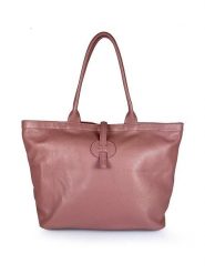 Florence Bags Skórzany shopper bag "Fr" w kolorze różowym - 42 x 38 x 6 cm rozmiar: onesize. Różowe shopper bag Florence Bags, bez wzorów, z materiału, na ramię, bez dodatków. Za 347.99 zł.