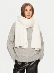 Guess Szalik 4BGZ03 5618Z Biały. Białe szaliki i kominy Guess, z aplikacjami, z materiału. Za 319.99 zł.