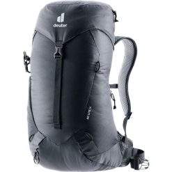 Plecak z siatką dystansową Deuter AC Lite 16 - black. Czarne plecaki Deuter, bez wzorów, bez dodatków. Za 426.99 zł.