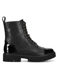 Badura Botki JIAO-SLT179-2-2 Czarny. Czarne botki Badura, bez wzorów, bez obcasa, na płaskiej podeszwie, bez zapięcia. Za 383.99 zł.