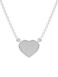 Diamant Vendôme Złoty naszyjnik z diamentami - dł. 40 cm rozmiar: onesize. Szare naszyjniki Diamant Vendôme, z materiału, z diamentem, złote. Za 1,557.99 zł.