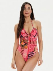 Seafolly Strój kąpielowy Atlantis 11110-127 Różowy. Czerwone stroje jednoczęściowe Seafolly, bez wzorów, z syntetyku. Za 339.99 zł.