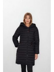 CANADA weather gear Płaszcz zimowy w kolorze granatowym rozmiar: L. Niebieskie płaszcze CANADA weather gear, na zimę, l, bez wzorów, z puchu, bez kaptura. Za 260.99 zł.